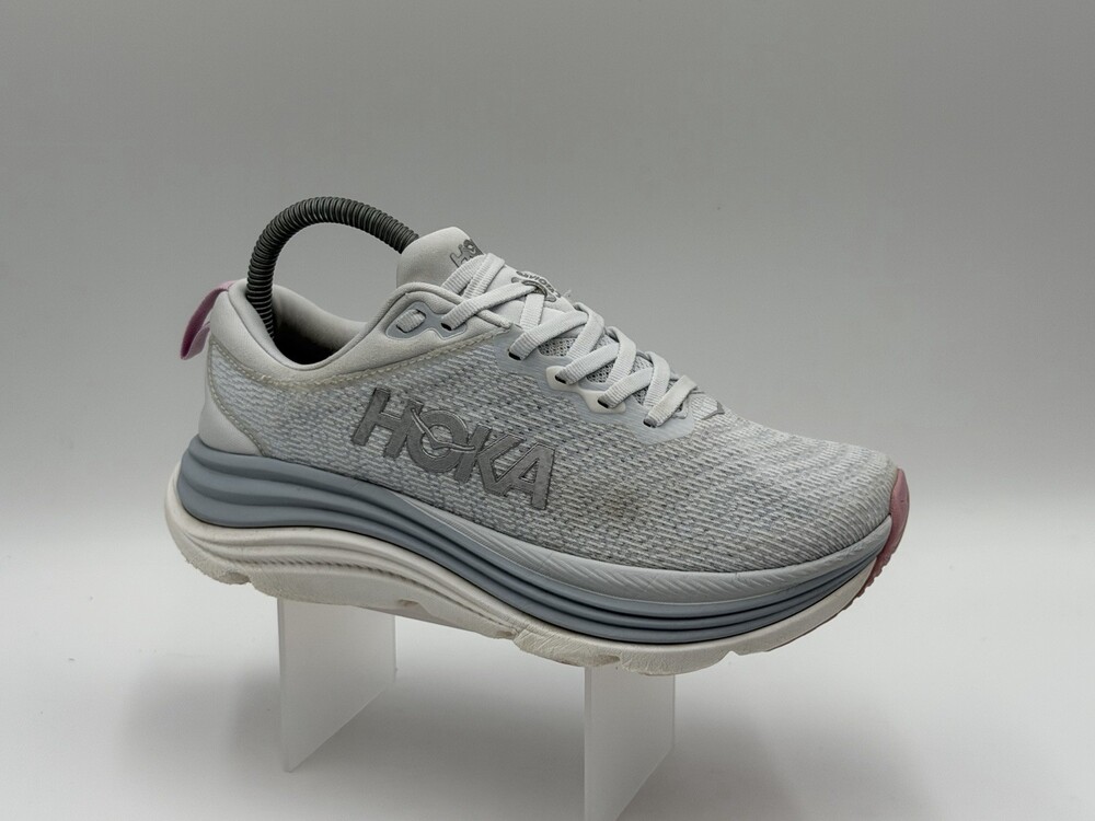 Hoka One One Gaviota 5 Women’s Size 6.5B Gray Running Athletic Sneakers